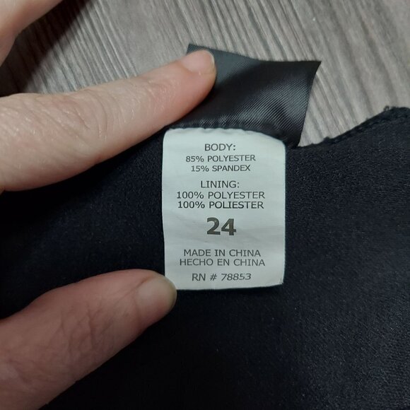 Cromer Resortwear Womens Plus Size Black Ruched One-Piece Swimsuit - Picture 10 of 11